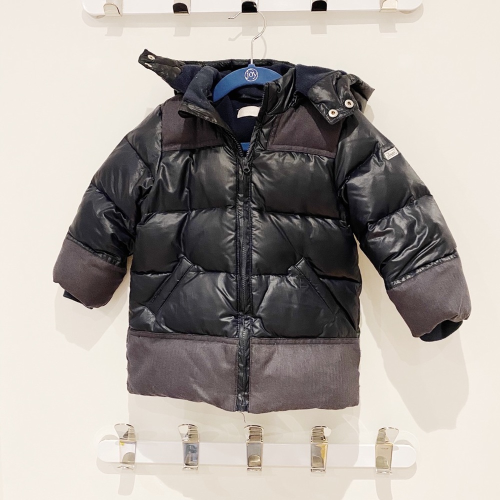 Black Chicco Puffer Coat